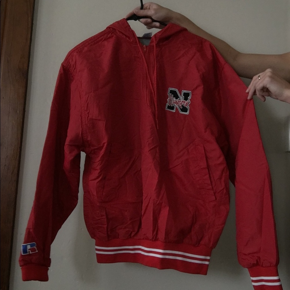 Russel Nebraska zip up hoodie
